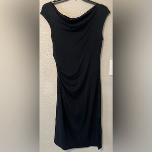 a new day Black Maxi Off One Shoulder Dress with Ruching